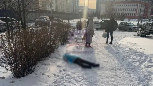 В Красноярске с крыши многоэтажки упала и разбилась насмерть девушка