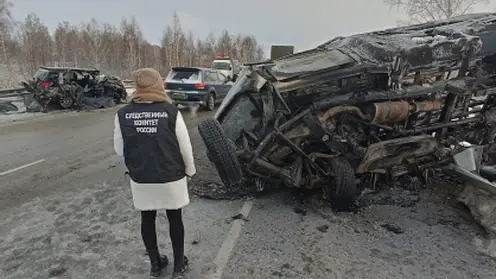 В Новосибирской области машина скорой помощи попала в смертельное ДТП