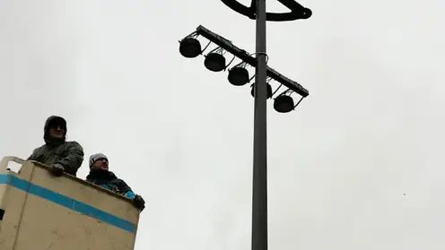 В сквере на месте бывшего рынка «Казачий» появится комплекс из прожекторов с аудиосистемой