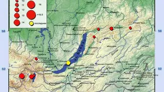 В Иркутской области произошло землетрясение магнитудой 4,7