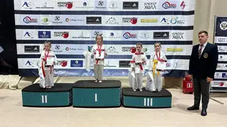 Красноярские спортсмены взяли три медали на всероссийском турнире по каратэ